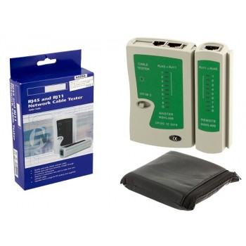 Kabelių testeris RJ11/RJ12/RJ45 UTP/FTP/STP Kabelių testeris RJ11/RJ12/RJ45 UTP/FTP/STP